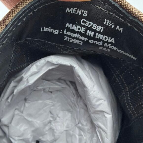 Cole Haan Midland Lug Chelsea Boot Brown Truffle Nubuck color size 11.5 M NEW - Picture 6 of 7